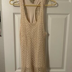 Lucky Brand Ivory Knit Tank